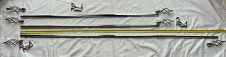 Photo of free Chrome curtain poles (extendable) (Heswall CH60) #1