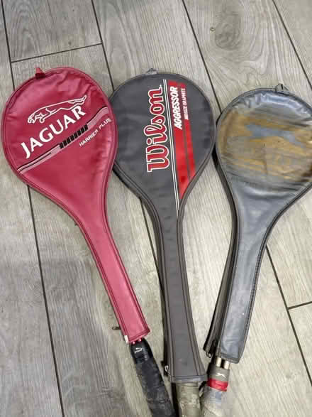 Photo of free 3 x squash racquets (Croydon/West Wickham) #1