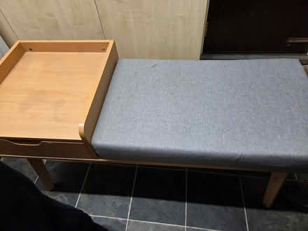 Photo of free Telephone table with seat (Rotherham S65) #2