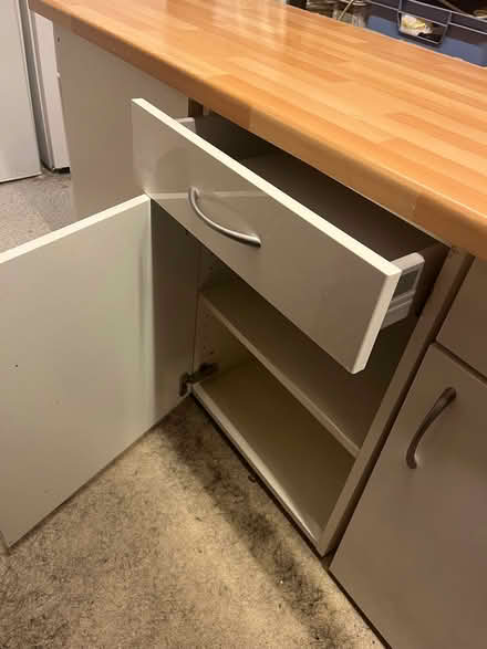 Photo of free 3 Kitchen Cupboards & Worktop (Belmont SL6) #2