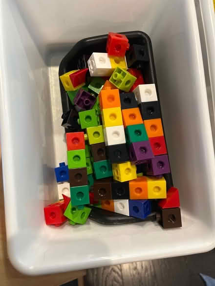 Photo of free Bin of small blocks (Bethesda) #1