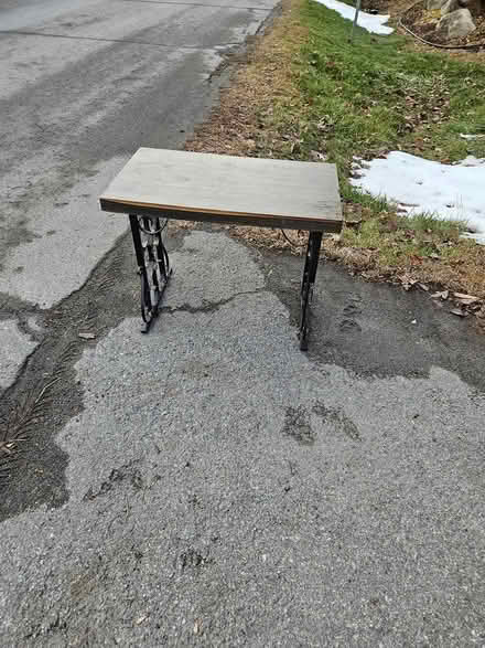 Photo of free Side table: at the curb (Near the experimental farm) #1