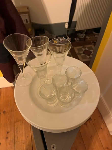 Photo of free Plates& shot glasses (E10 7BB) #1