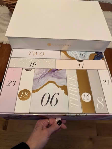 Photo of free Empty advent calendar (Hitchin (South)) #2