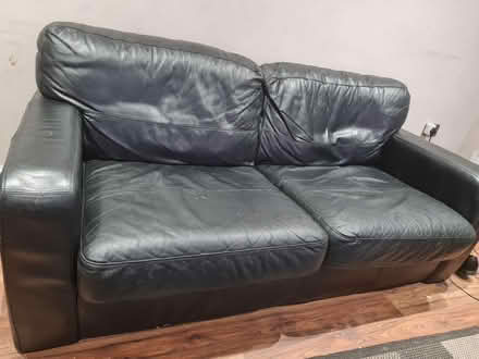Photo of free Leather sofa (Pendleton M6) #1