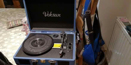 Photo of free VOLSUN brief case record player (TN24) #2