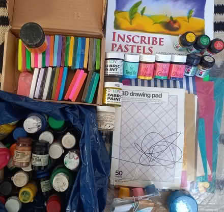 Photo of free Art / Craft Bundle Fimo, Paint etc (Leith Links EH6) #1