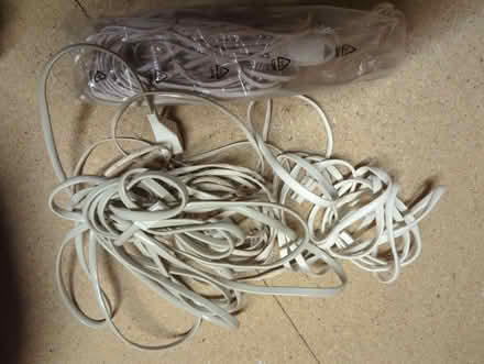 Photo of free Various cables- scart, din, phone extension, TV aerial leads (Eastbourne BN21) #4