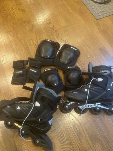 Photo of free Rollerblades - size 12, plus pads (Winchester MA) #1