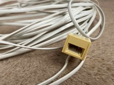 Photo of free 20m telephone extension cable (Westbury on Trym BS9) #2