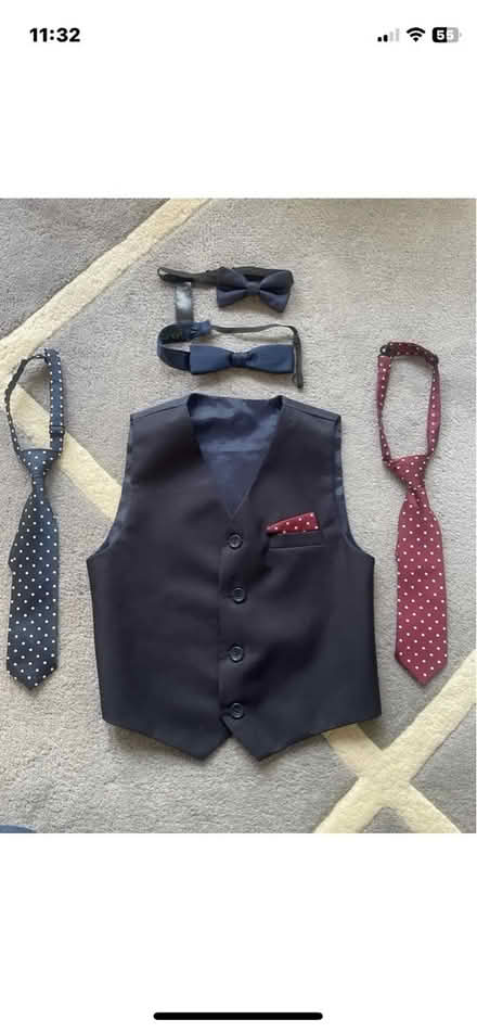 Photo of free Navy Waistcoat set Age 3-4 Years (Whetstone N20) #1
