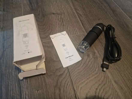Photo of free USB microscope with phone adaptor (Whitchurch) #3