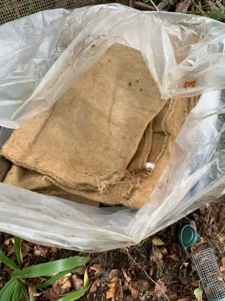 Photo of free Bag of hessian sacks (Lexden, CO3) #2