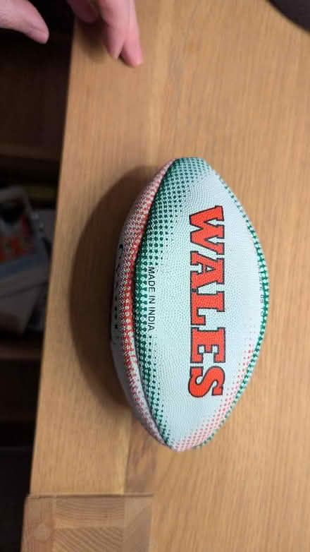 Photo of free Mini Wales rugby ball (Bernards Heath AL1) #2