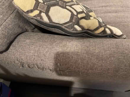 Photo of free Gray couch (Campbell) #3