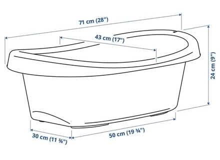 Photo of free Baby bath (Dublin 1 near Rotunda) #1