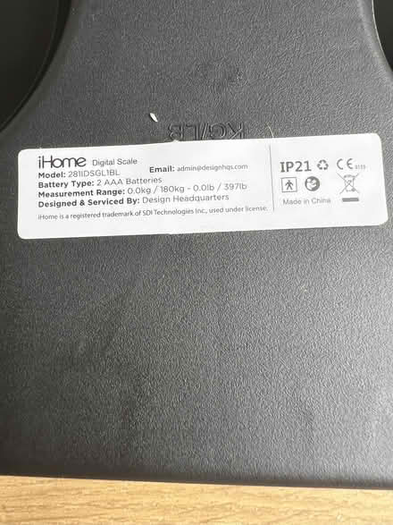 Photo of free Scale (Serangoon MRT station) #3