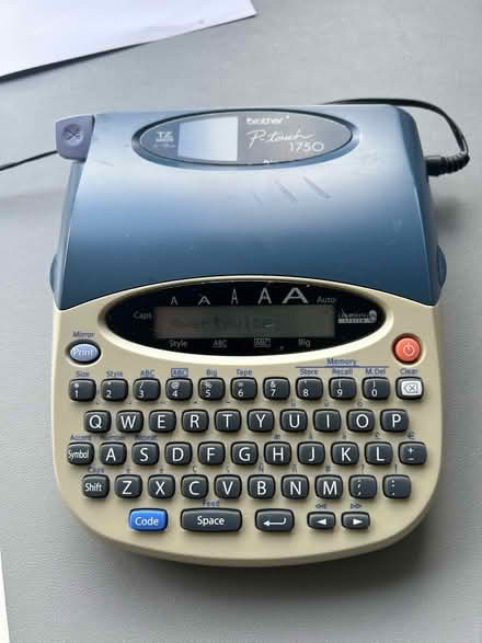 Photo of free Brother labeller PT1750 (Petts Wood BR5) #1