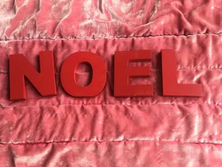 Photo of free Noel sign (CH48) #1