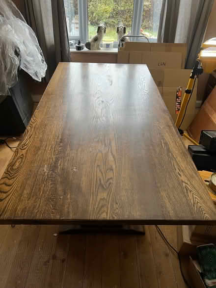 Photo of free Solid oak Dining Table 6ft x 3ft (Spondon DE21) #1