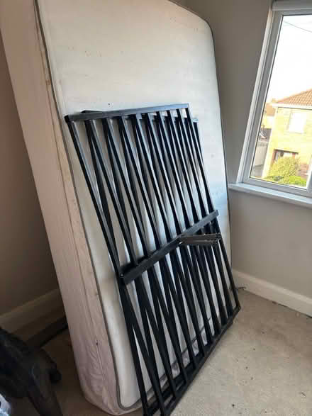 Photo of free Double bed frame and mattress (Stranmillis, Belfast, BT9) #1