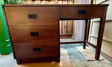 Photo of free Walnut Wood Desk (West San Jose 95128) #1