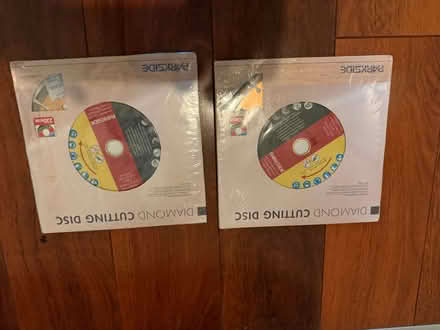 Photo of free Diamond cutting disks (2) (Earlswood RH1) #2