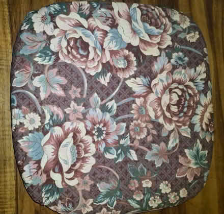 Photo of free 4 kitchen chair cushions (Dalston E8) #1