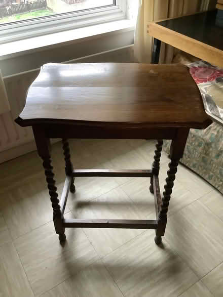 Photo of free Oak side table (Cambrian Gate TW10) #1