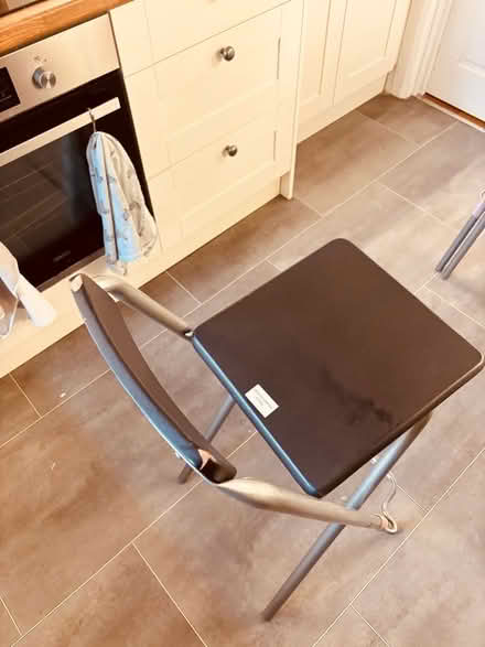 Photo of free Folding high bar stools two (Oxton CH43) #2
