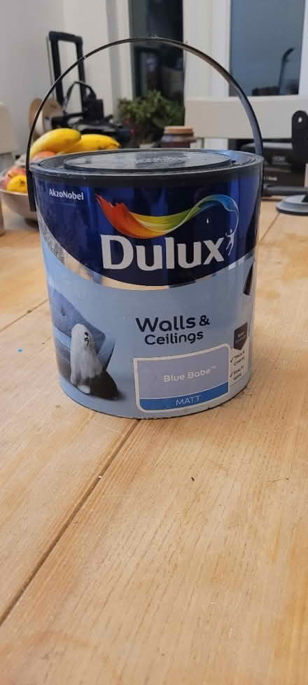 Photo of free Dulux blue babe matt paint (Aylestone LE2) #1