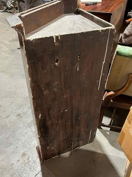 Photo of free Antique wall corner cabinet (Bootle L20) #3