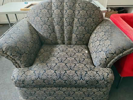 Photo of free Blue chair (Sunnyvale) #1