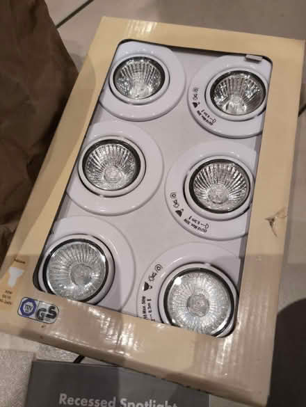 Photo of free 6 spots GU10 (Byfleet KT14) #1