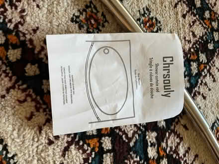 Photo of free Curved shower rod (Columbia Heights) #1