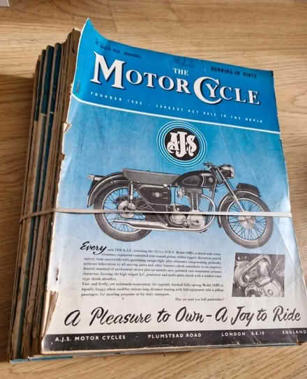Photo of free Motorcycle magazines (BN235AW) #2