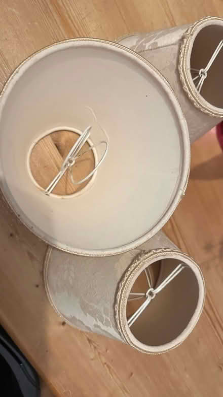 Photo of free 3 small lampshades (Worle BS22) #2