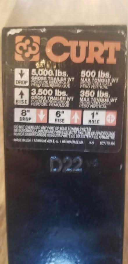 Photo of free 2" trailer hitch (South Fort Collins) #2