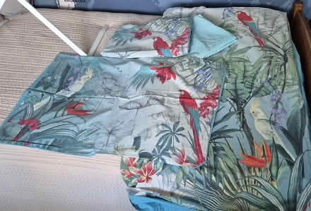 Photo of free Next Superking size Parrots Duvet set (St Helier SM4) #1