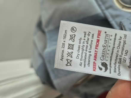 Photo of free Blue curtains (Ashington (NE63)) #2