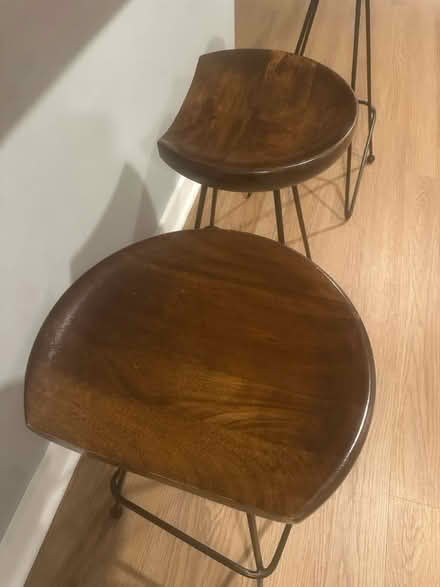 Photo of free Bar stools (Winchester MA) #2
