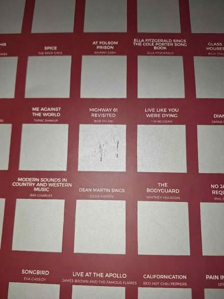 Photo of free Scratch off Poster for music fans (crouch end, N8) #2