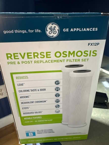 Photo of free FX12P Reverse Osmosis filter kit (Brookeville, MD) #2