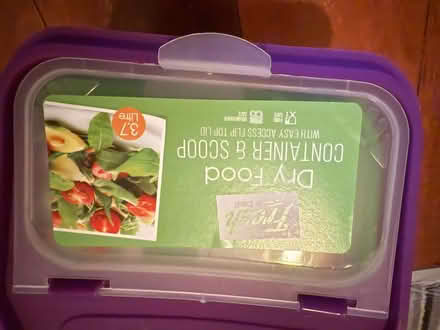 Photo of free 3.7l Storage container + scoops (Earlswood RH1) #4