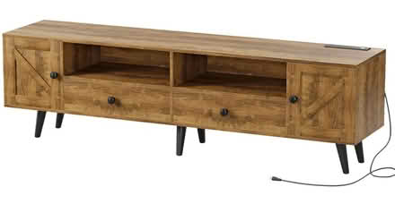 Photo of free Torron wood TV stand (Cambridge) #2