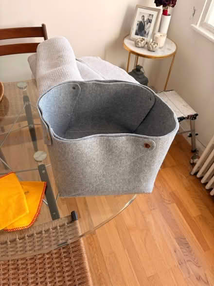 Photo of free Felt basket for blankets/ storage (Chelsea SW3) #1