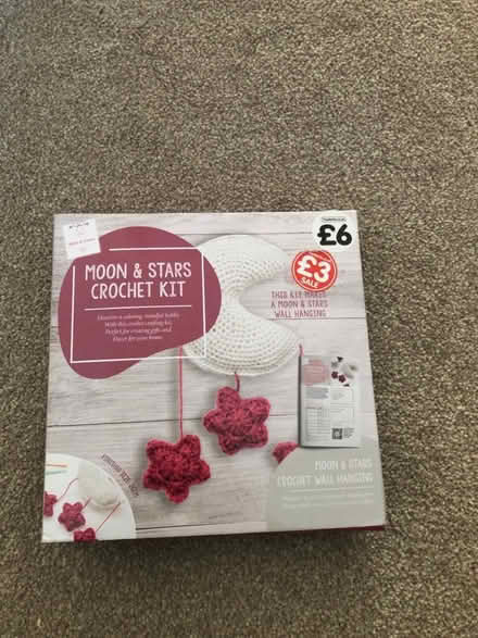 Photo of free Moon and start crochet kit (West Meads PO21) #1