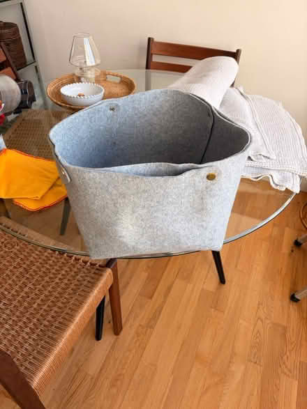Photo of free Felt basket for blankets/ storage (Chelsea SW3) #2