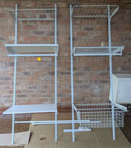 Photo of free B&Q Twinslot Modular Storage System (Kenilworth CV8) #1