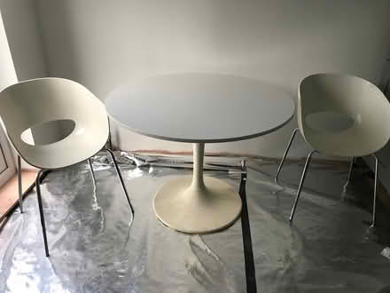 Photo of free Round table with 2 chairs - seats 4 (Leigh-on-Sea SS9) #1